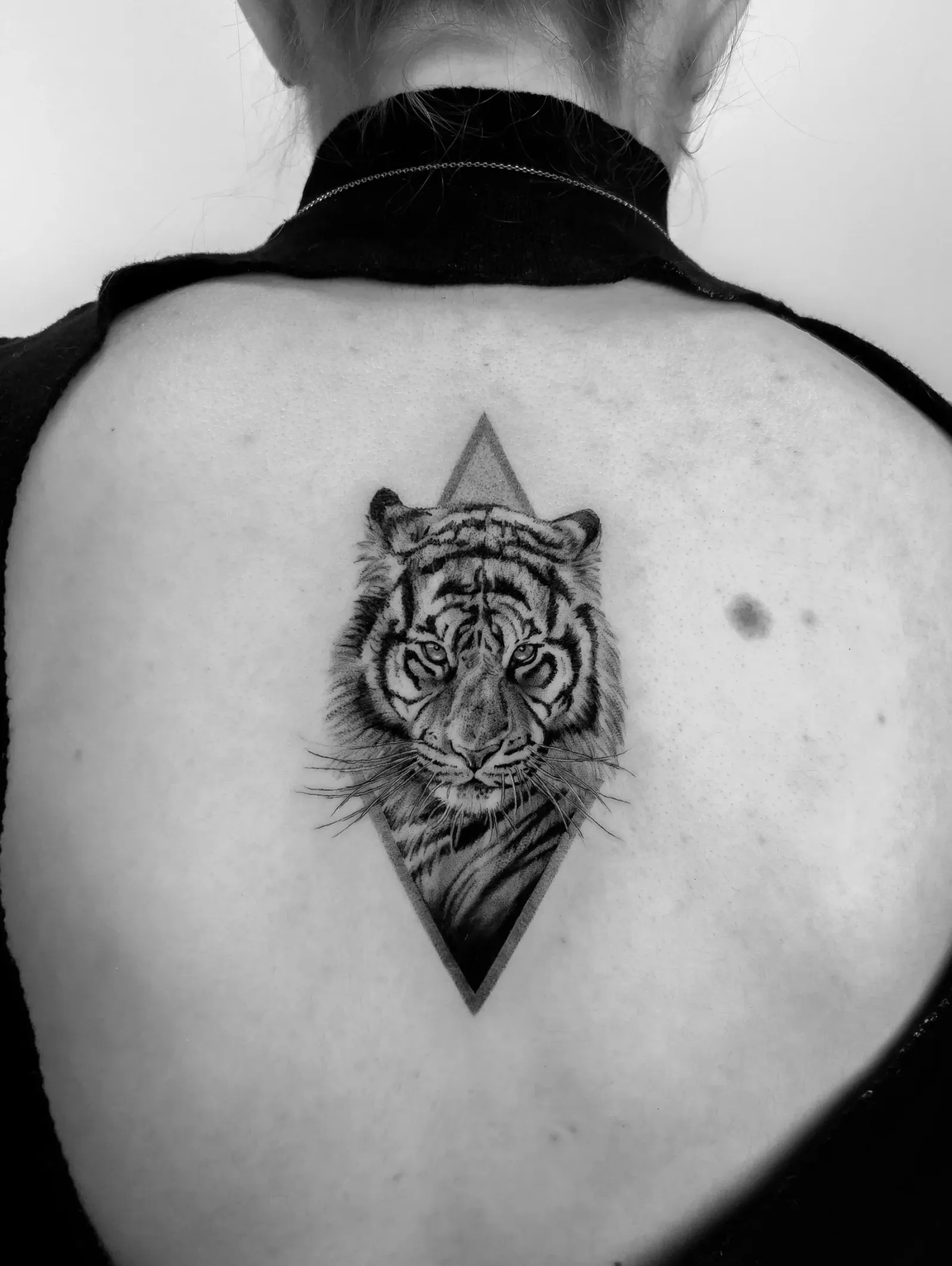 Tattoo 08: tiger on the back